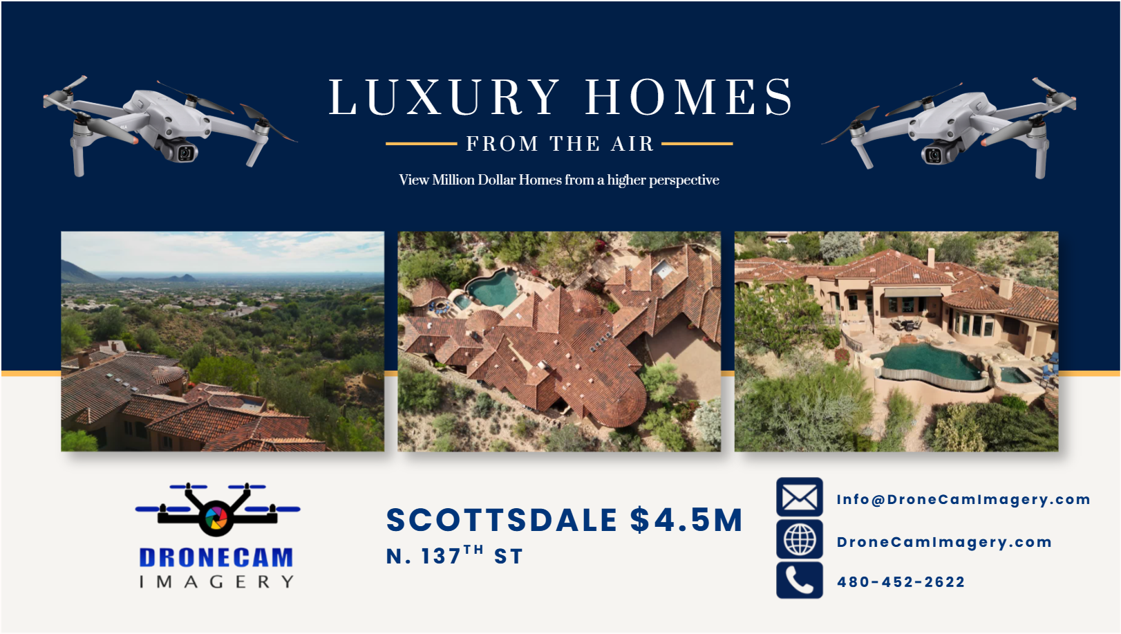 Luxury Homes form the Air